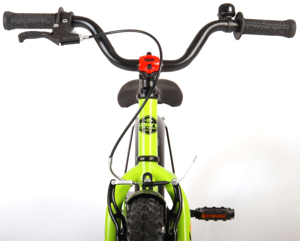 Bicicleta Volare Rocky pentru baieti, 16 inch, culoare verde, frana de mana + contra [12]
