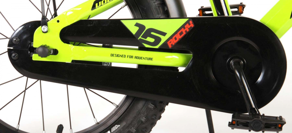 Bicicleta Volare Rocky pentru baieti, 16 inch, culoare verde, frana de mana + contra [6]