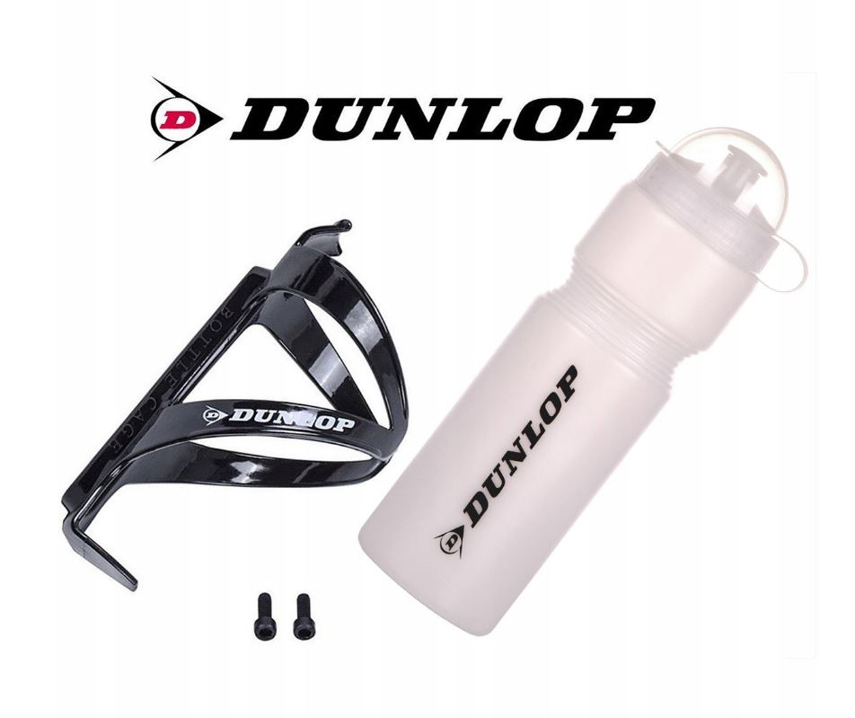 Bidon transparent si suport negru, DUNLOP, capacitate 750ml [4]