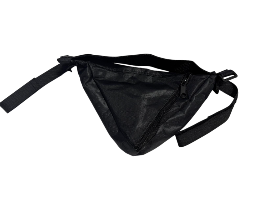 Borseta montare cadru forma triunghiulara, culoare negru