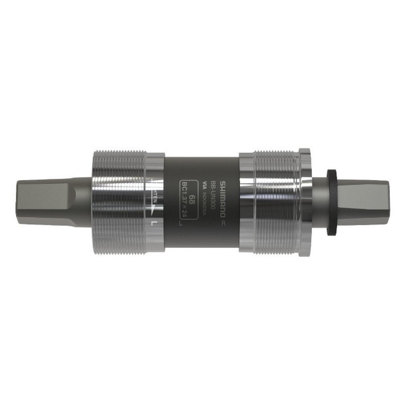 Butuc pedalier Shimano BB-UN300, ax patrat BSA 68-127.5mm, fara suruburi de fixare