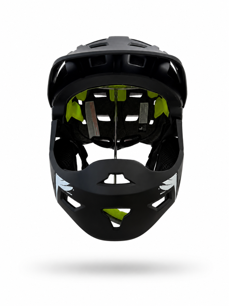 Casca bibiclete/trotinete MOON KS11 FULL FACE marime M (55-58cm) negru mat AVO REBEL [2]