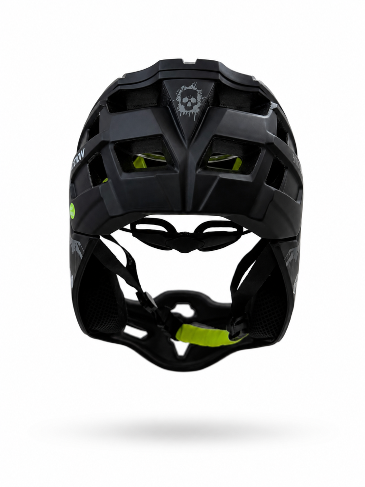Casca bibiclete/trotinete MOON KS11 FULL FACE marime S (53-55cm) negru mat AVO REBEL [4]