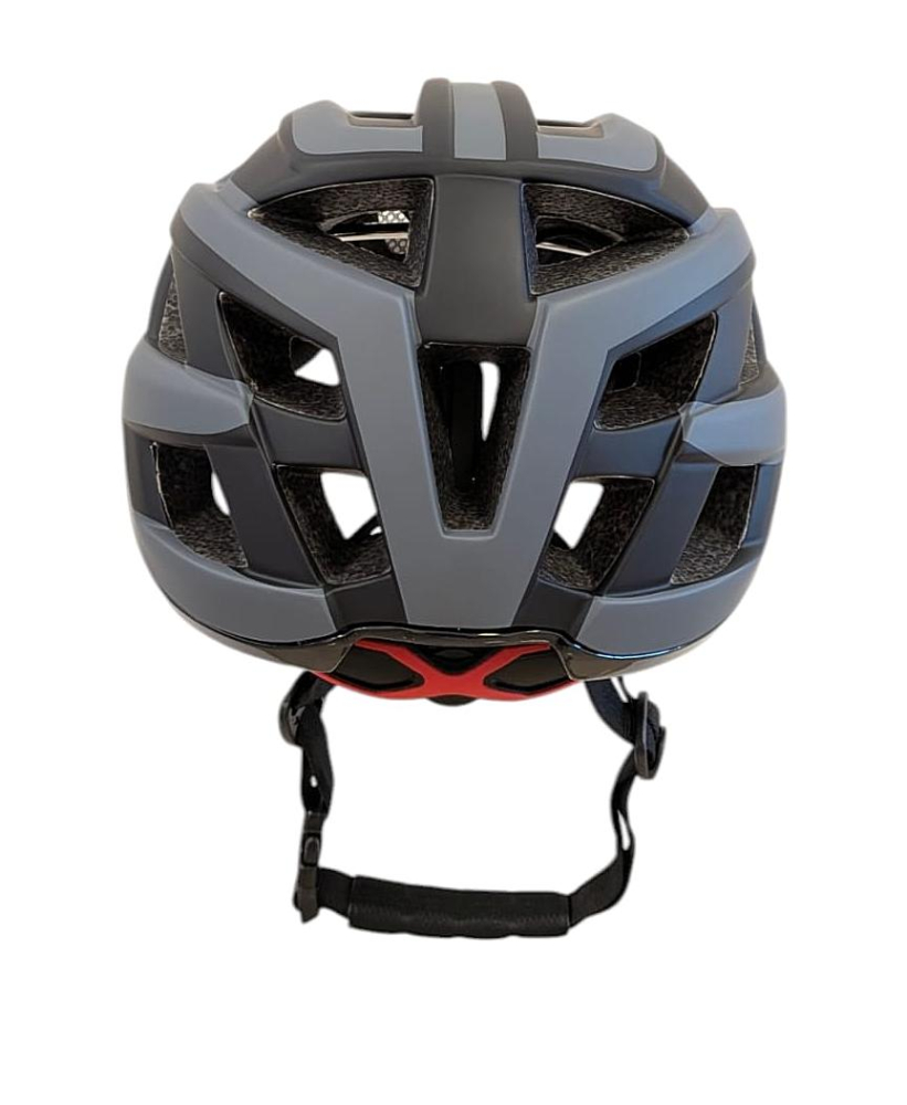 Casca bibiclete/trotinete PNY-49 FULLFACE negru/gri MAT marime L (51-56cm) AVO [5]