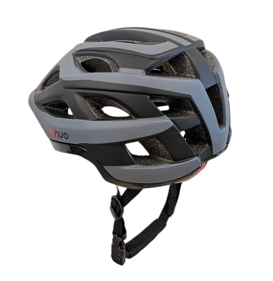 Casca bibiclete/trotinete PNY-49 FULLFACE negru/gri MAT marime L (51-56cm) AVO [3]