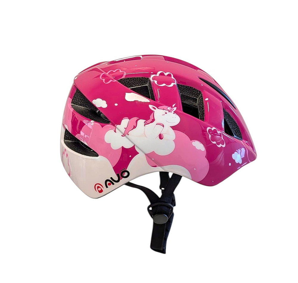 Casca bibiclisti copii PNY-11 roz UNICORN marime L (51-55cm) AVO [4]