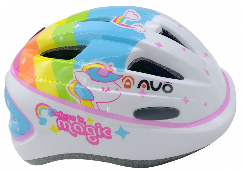 Casca biciclisti AVO-09, marime M (48-52cm), culoare multicolor [2]