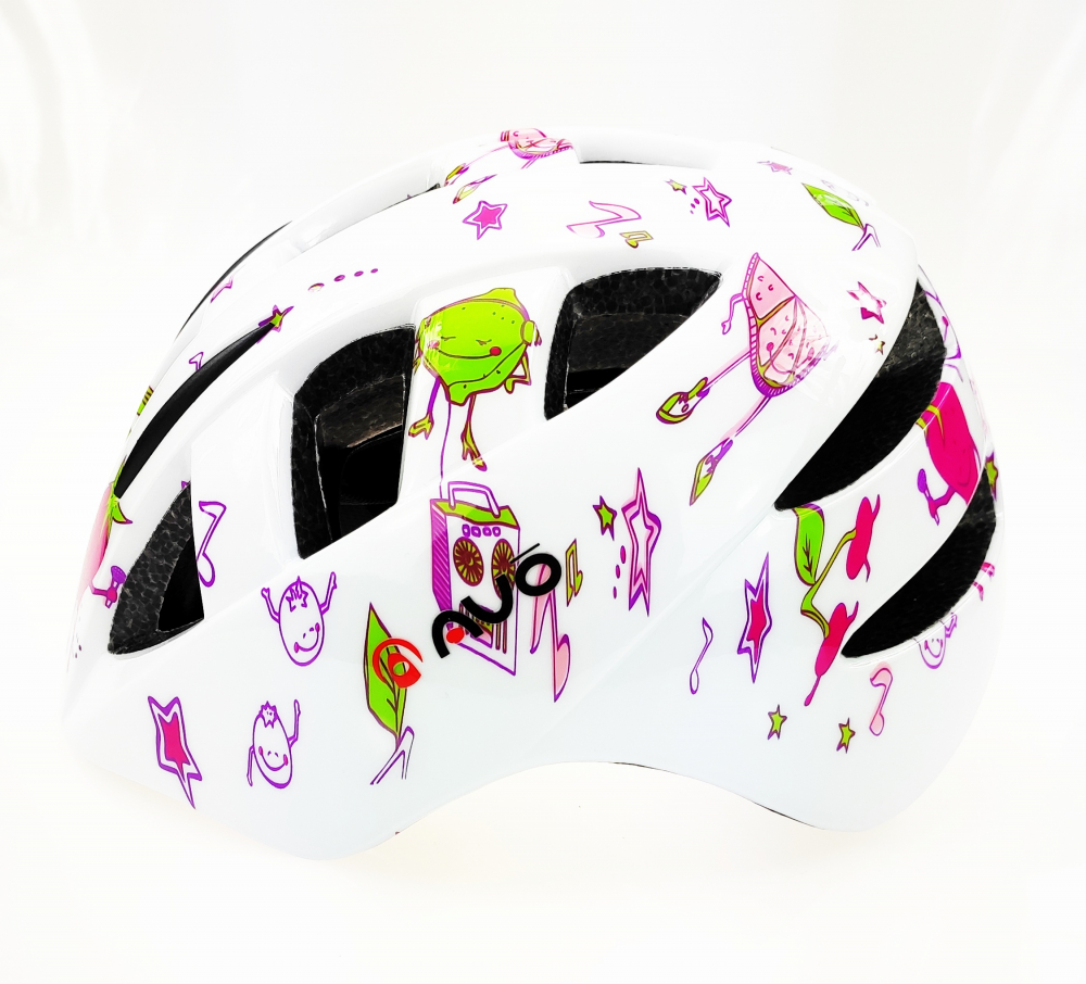 Casca biciclisti AVO-11, marime L (52-56 cm), culoare alb [4]