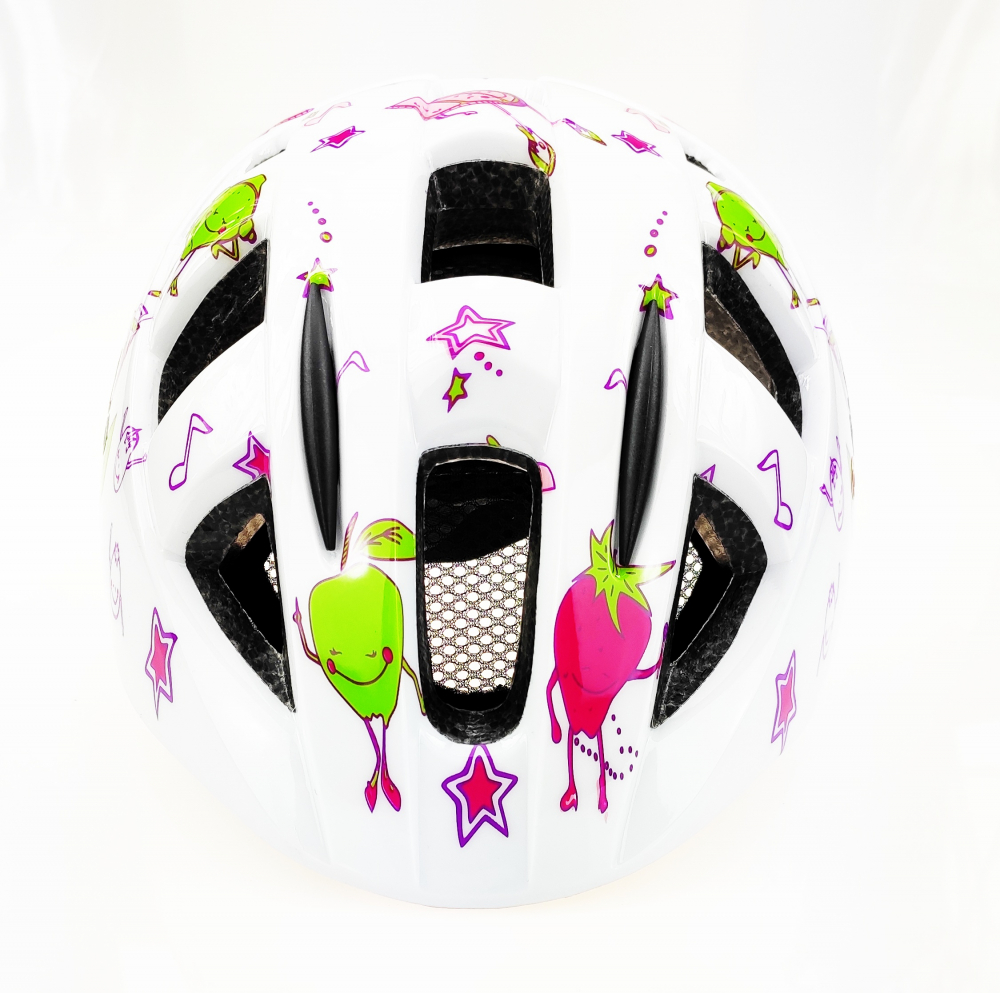 Casca biciclisti AVO-11, marime L (52-56 cm), culoare alb [2]