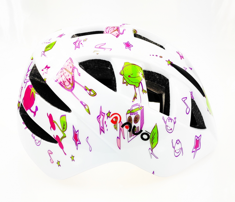 Casca biciclisti AVO-11, marime L (52-56 cm), culoare alb [5]