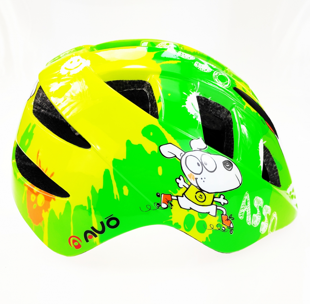 Casca biciclisti AVO-11, marime M (48-52 cm), culoare verde [2]