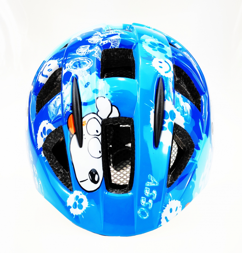 Casca biciclisti AVO-11, marime S (44-48 cm), culoare albastru [2]