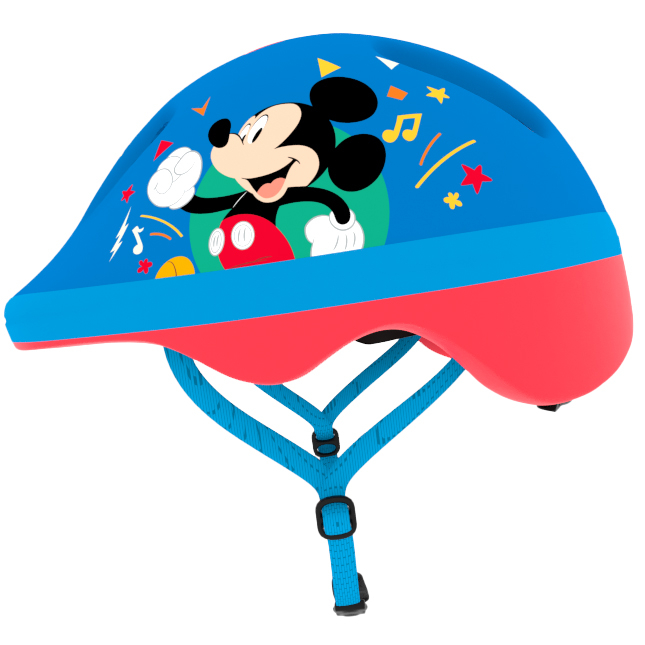 Casca biciclisti copii, model Mickey Mouse, culoare albastru, marime XS(44-48cm) [2]