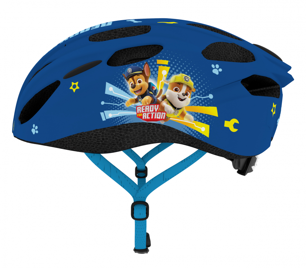 Casca biciclisti copii IN-MOLD, model Paw Patrol, culoare albastru, marime M(52-56cm) [2]