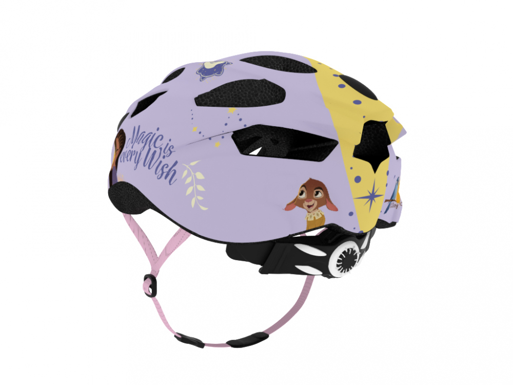 Casca biciclisti copii IN-MOLD, model Wish, culoare violet, marime M(52-56cm) [8]