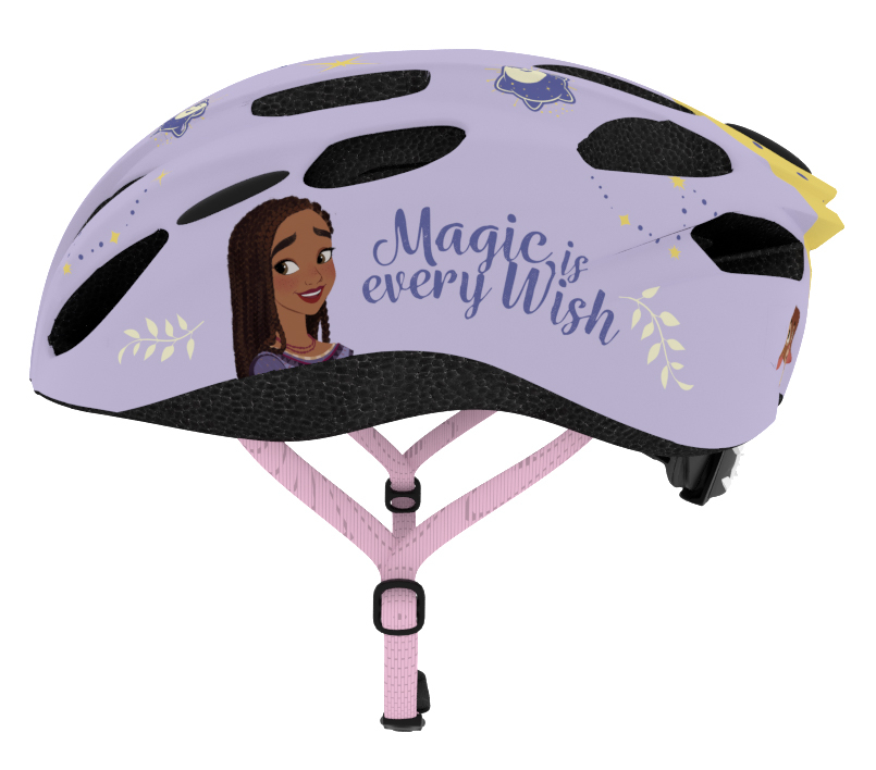 Casca biciclisti copii IN-MOLD, model Wish, culoare violet, marime M(52-56cm) [2]