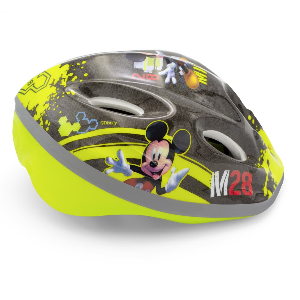 Casca biciclisti copii, model Mickey Mouse, culoare negru/galben, marime M(52-56cm) [8]