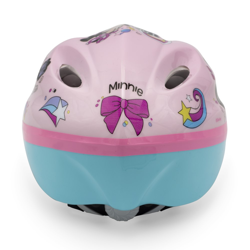 Casca biciclisti copii, model Minnie Mouse, culoare roz, marime M(52-56cm) [6]