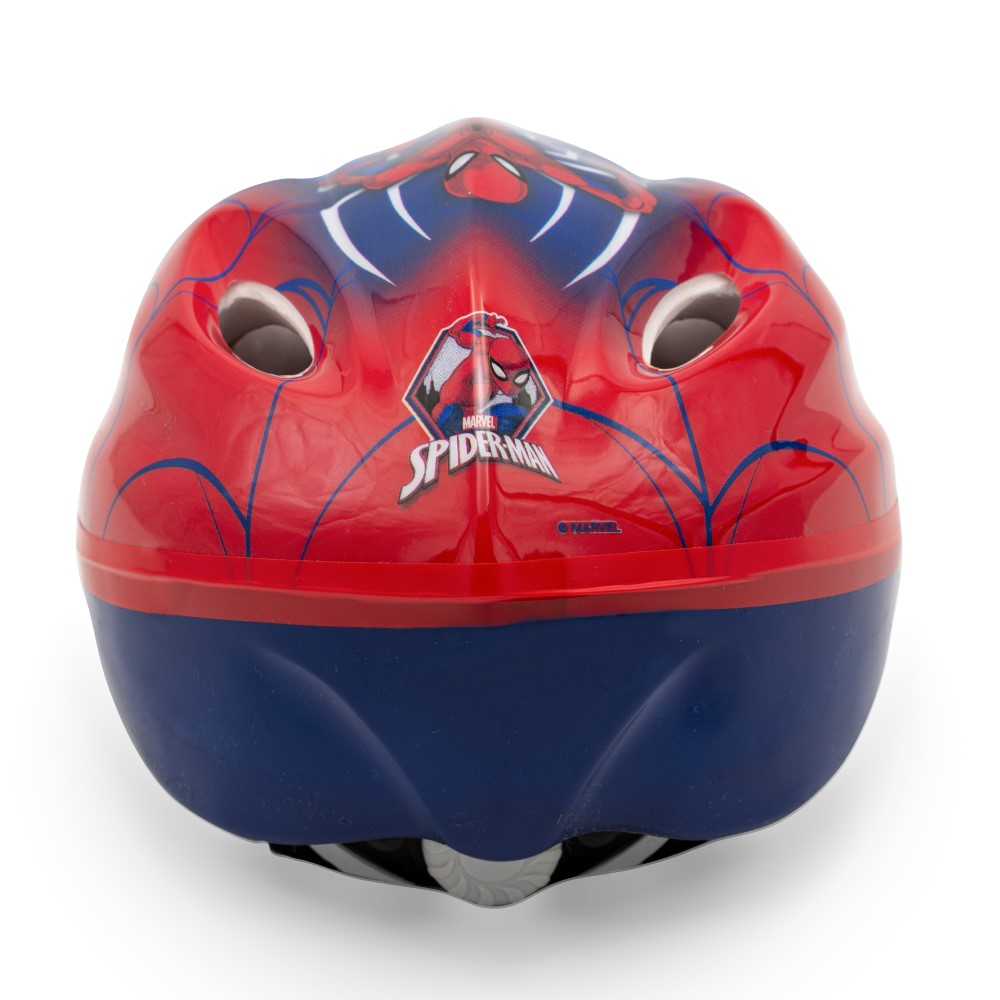 Casca biciclisti copii, model Spiderman, culoare rosu, marime M(52-56cm) [5]
