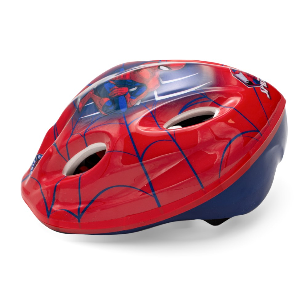 Casca biciclisti copii, model Spiderman, culoare rosu, marime M(52-56cm) [3]