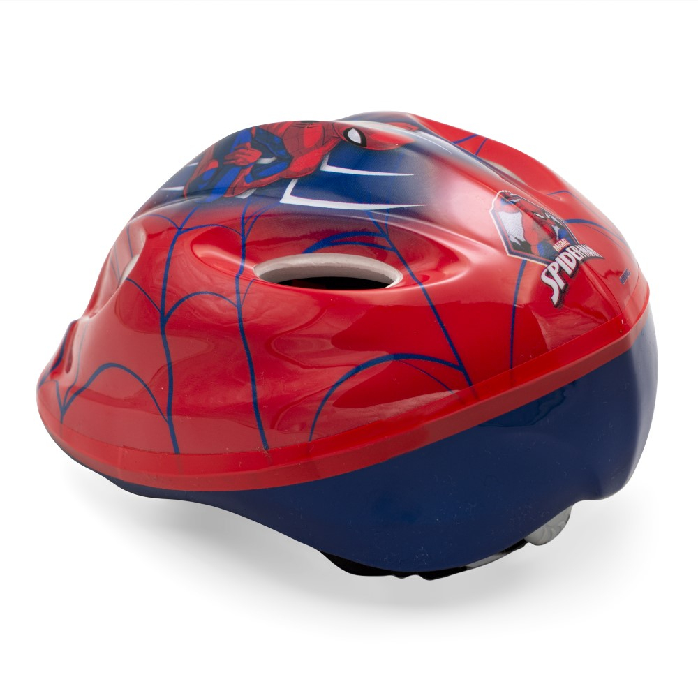 Casca biciclisti copii, model Spiderman, culoare rosu, marime M(52-56cm) [4]