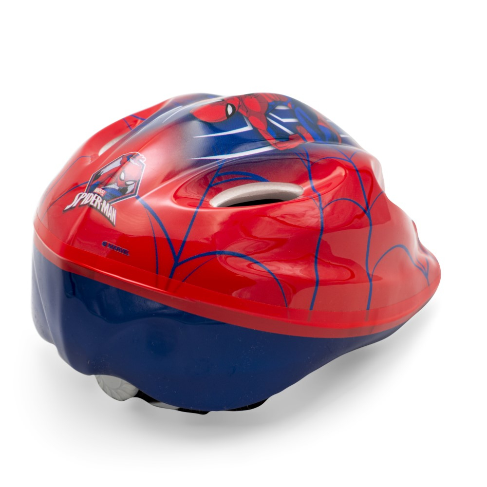 Casca biciclisti copii, model Spiderman, culoare rosu, marime M(52-56cm) [6]