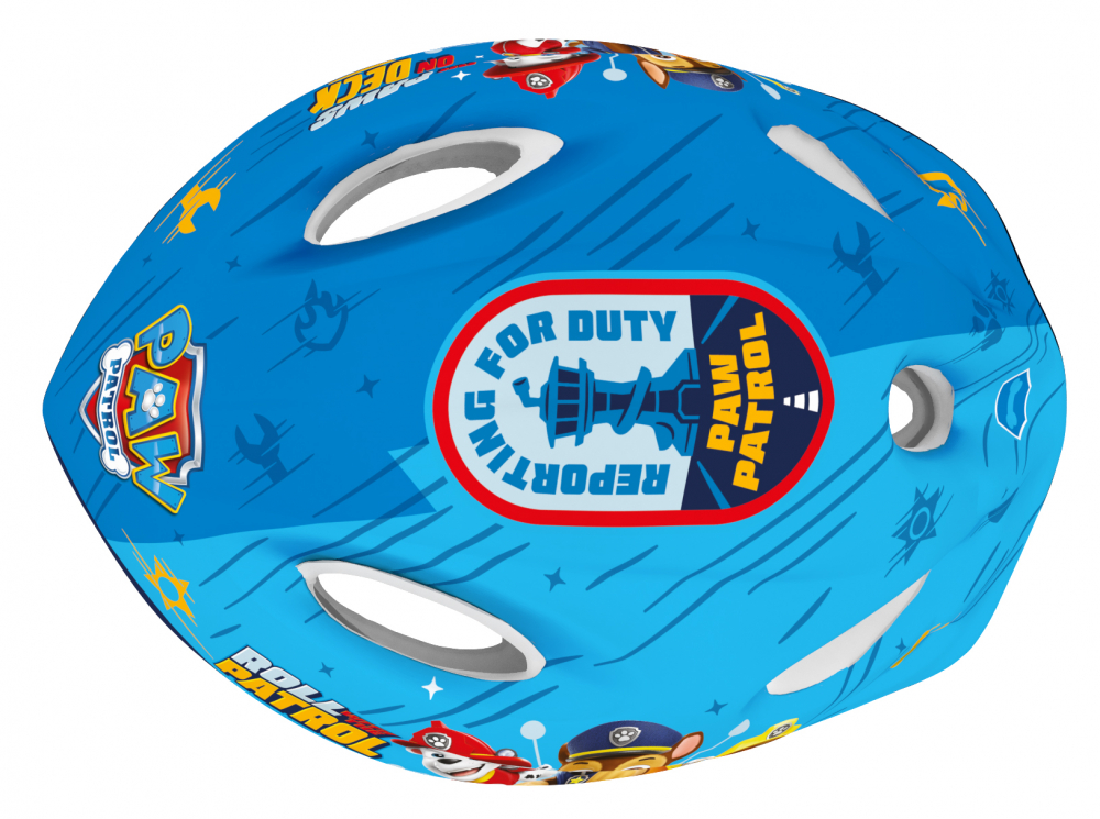 Casca biciclisti copii, model Paw Patrol, culoare albastru, marime M(52-56cm) [3]
