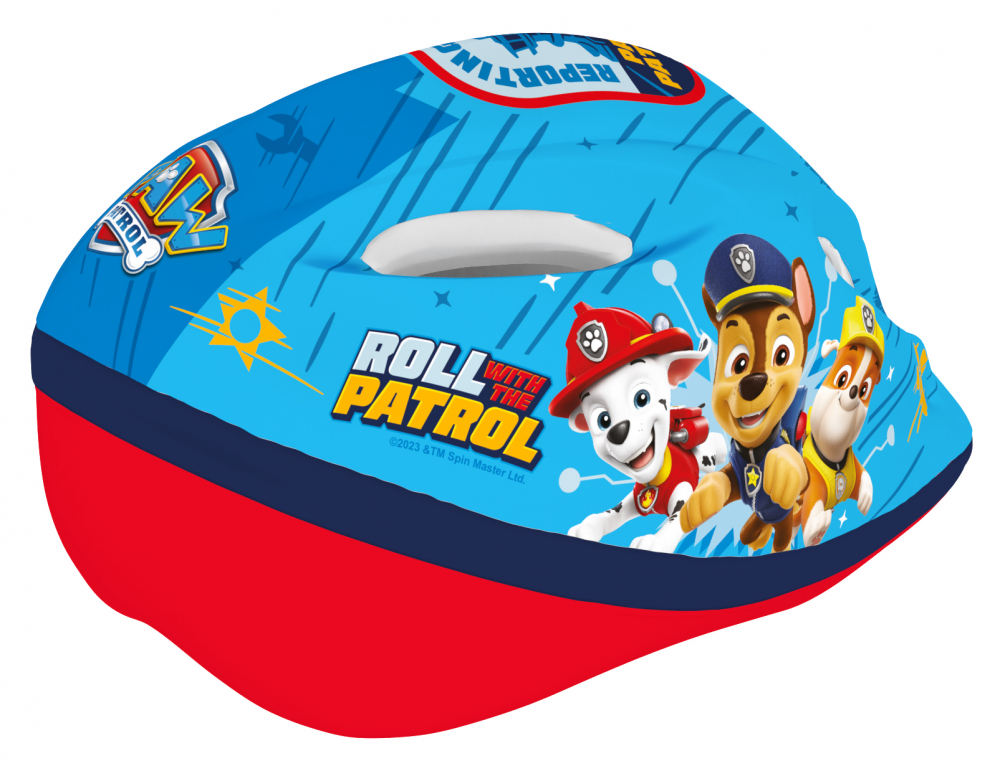 Casca biciclisti copii, model Paw Patrol, culoare albastru, marime M(52-56cm) [9]