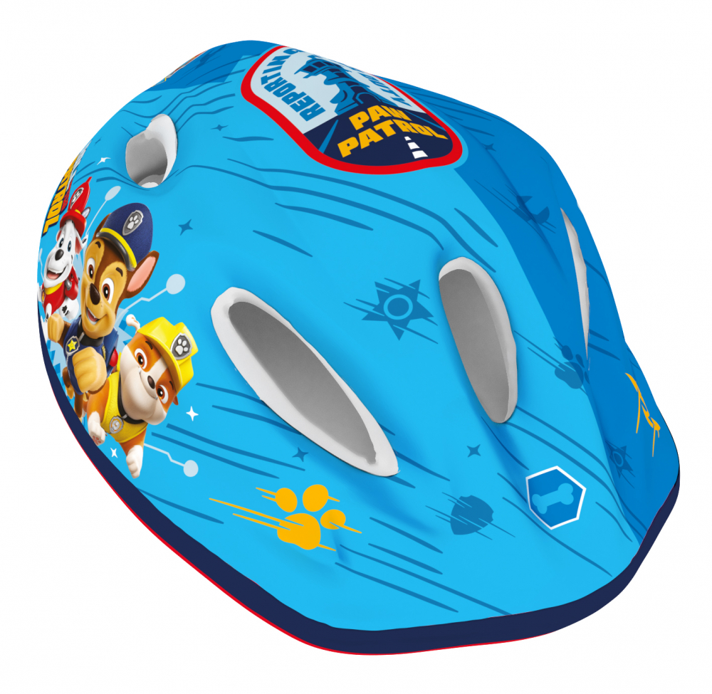 Casca biciclisti copii, model Paw Patrol, culoare albastru, marime M(52-56cm) [2]