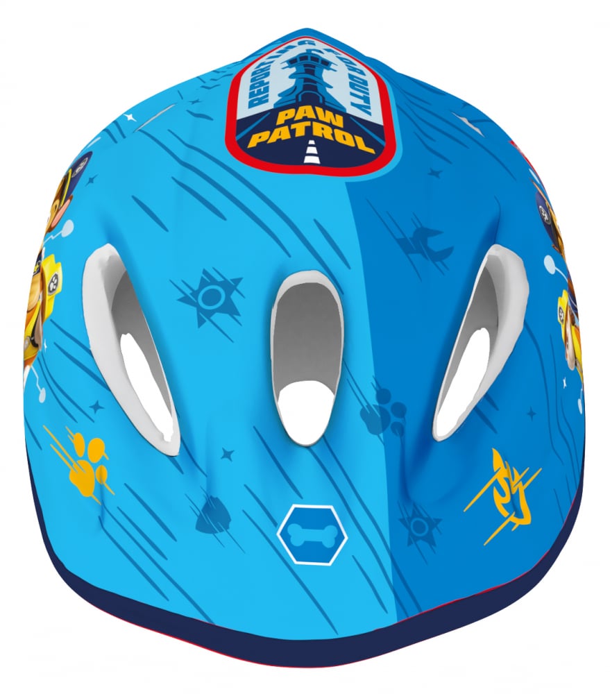 Casca biciclisti copii, model Paw Patrol, culoare albastru, marime M(52-56cm) [4]