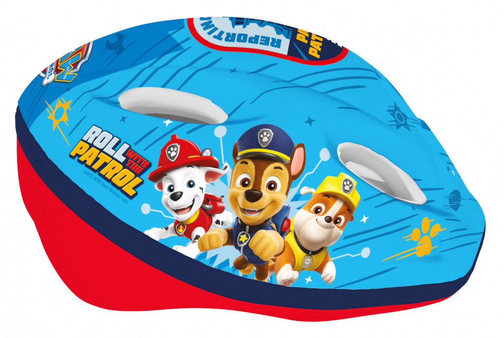 Casca biciclisti copii, model Paw Patrol, culoare albastru, marime M(52-56cm) [10]