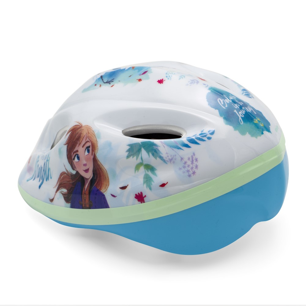 Casca biciclisti copii Frozen II, culoare alb/albastru, marime M(52-56 cm) [4]