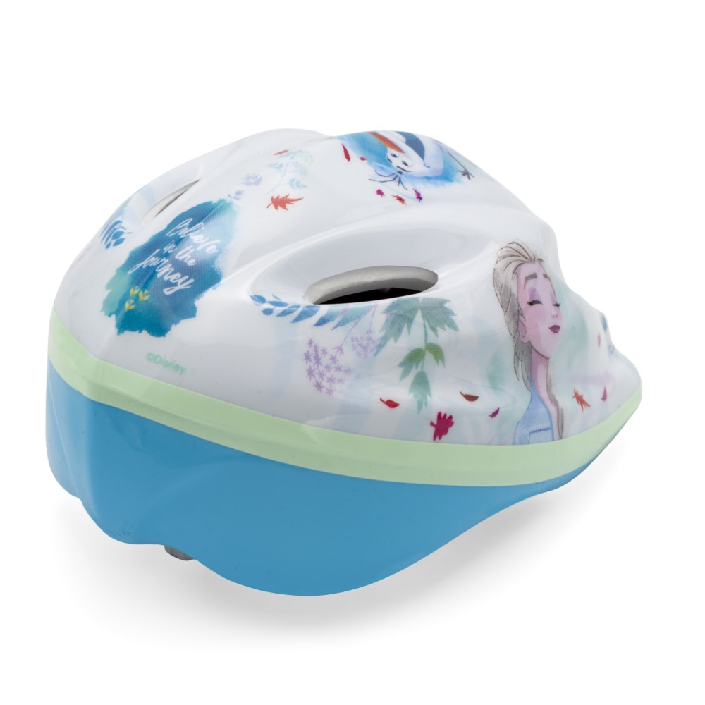 Casca biciclisti copii Frozen II, culoare alb/albastru, marime M(52-56 cm) [6]