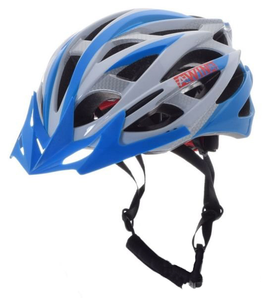 Casca ciclisti, Awina by Moon, culoare Alb/Albastru, Marimea M(55-58cm) [3]