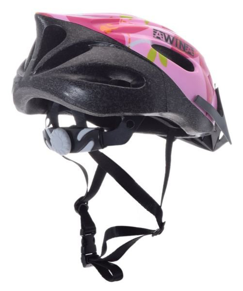 Casca ciclisti copii Awina, marime M(55 cm-58 cm), culoare roz/negru [2]