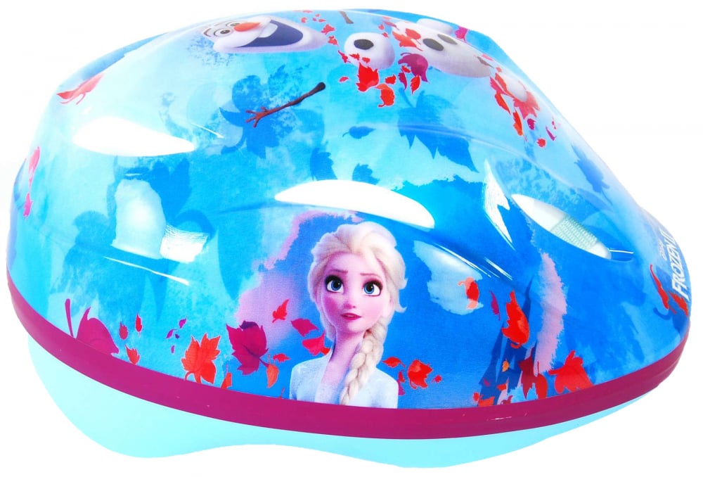 Casca copii pentru bicicleta Disney Frozen 2, marime 51-55 cm, culoare albastru alb