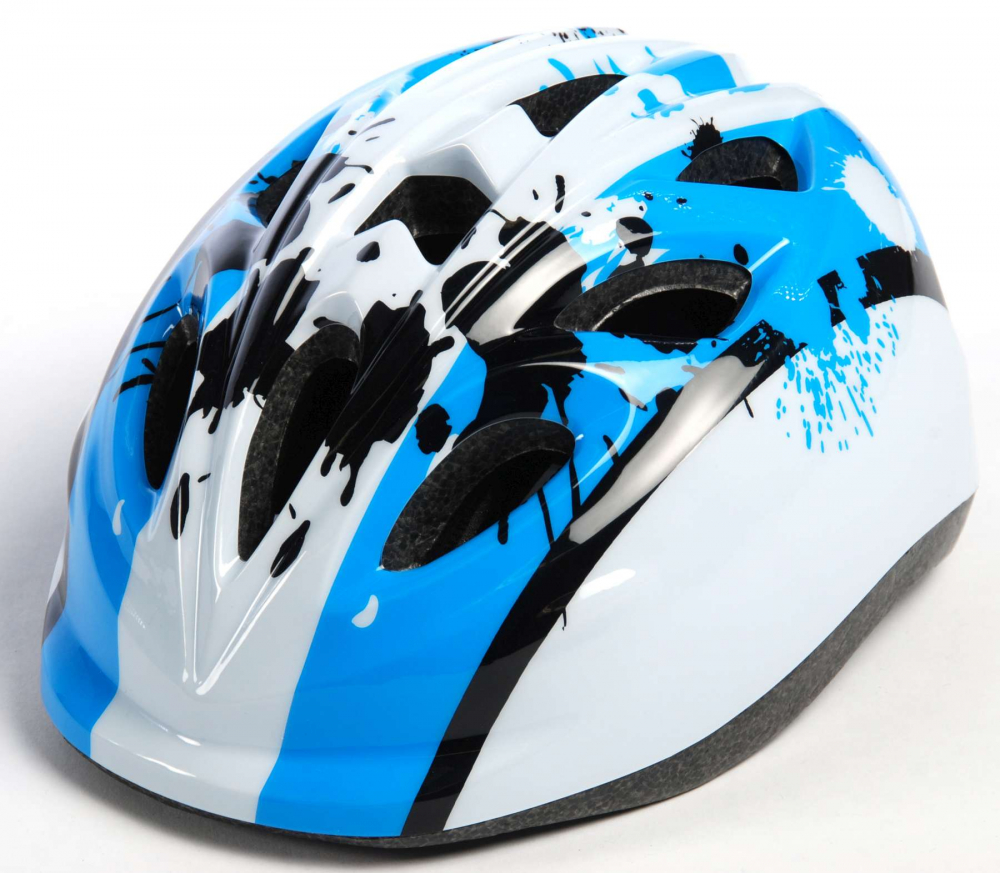 Casca copii pentru bicicleta Volare, marime 47-51(XS) cm, culoare albastru/alb [3]