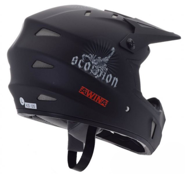 Casca Downhill AWINA by MOON BMX, marime L, negru mat [2]