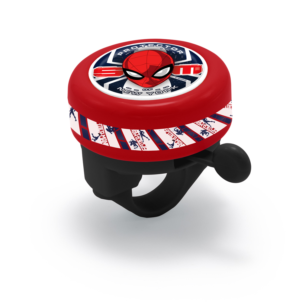 Clopot de bicicleta din metal pentru copii, model Spiderman [2]