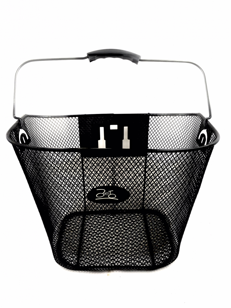 Cos fata biciclete XH-BK-07, tip plasa, prindere Click, culoare negru [3]