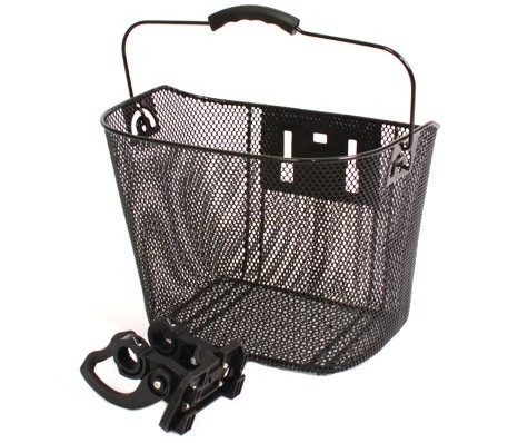 Cos Fata Elfix Detasabil Metal 35x25x26cm Negru