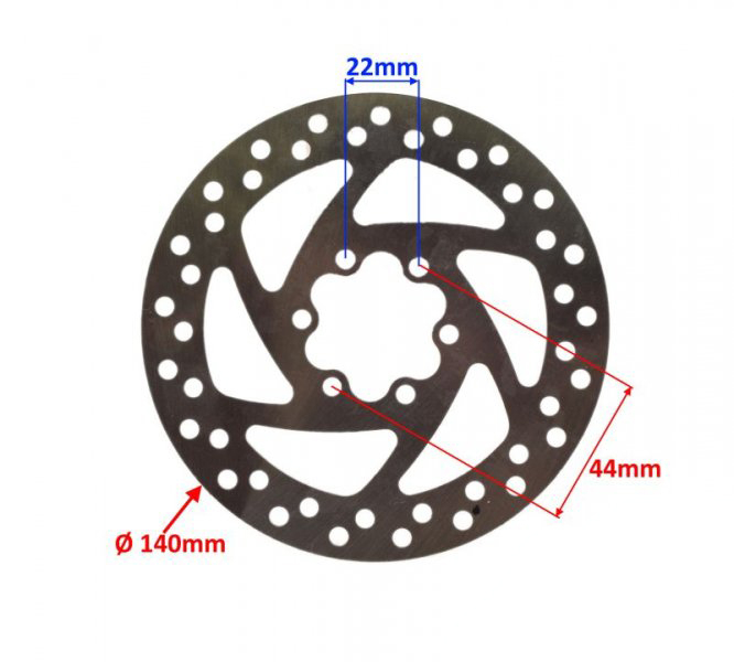 Disc frana cusuruburi pentru trotineta Kugoo M4 [2]