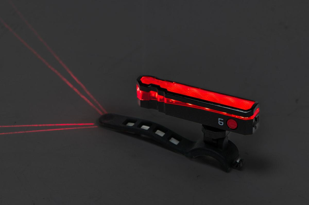 Stop bicicleta cu proiectie laser (reincarcabil usb) [5]