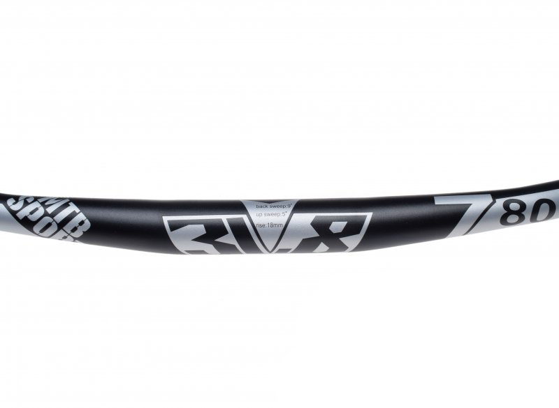 Ghidon MTB, diametru 31.8mm, L780mm, culoare argintiu/negru [2]