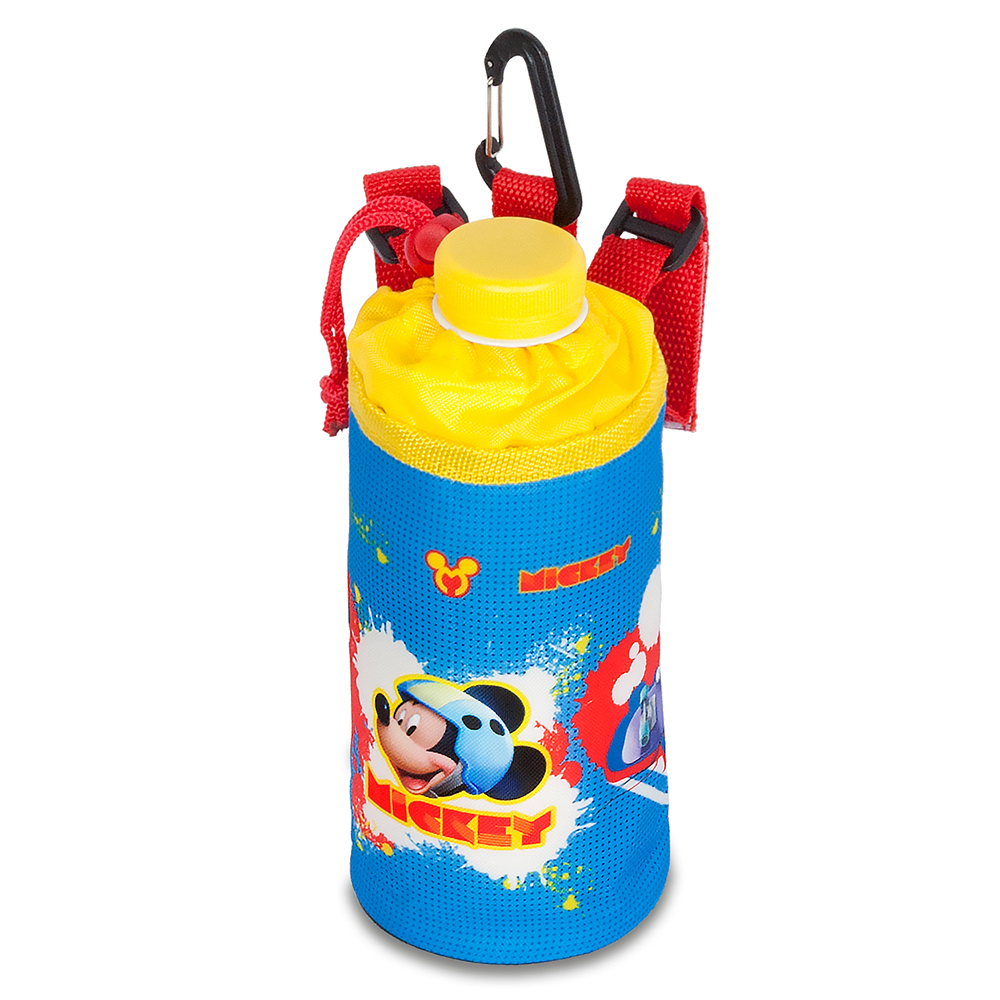 Husa suport sticla apa biciclete copii, montaj ghidon, model Mickey Mouse [4]