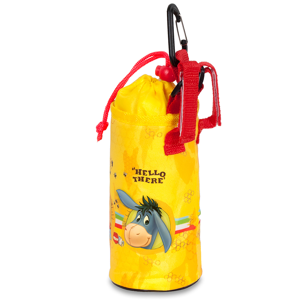 Husa suport sticla apa biciclete copii, montaj ghidon, model Winnie the Pooh [2]