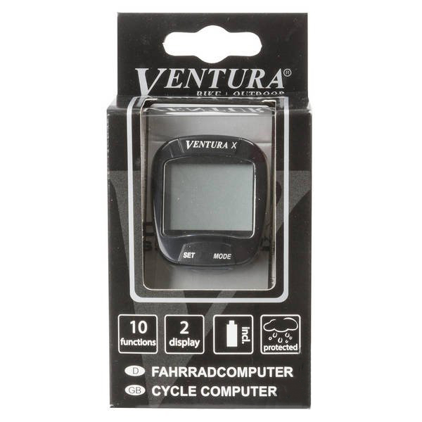 Kilometraj Ventura Digital 10 functii cu fir, culoare gri [2]