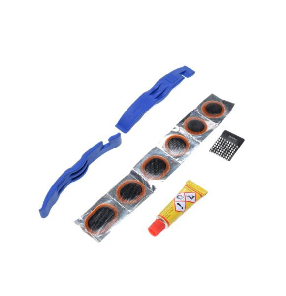 Kit reparatie pana petic/lipici/leviere, culoare albastru [2]
