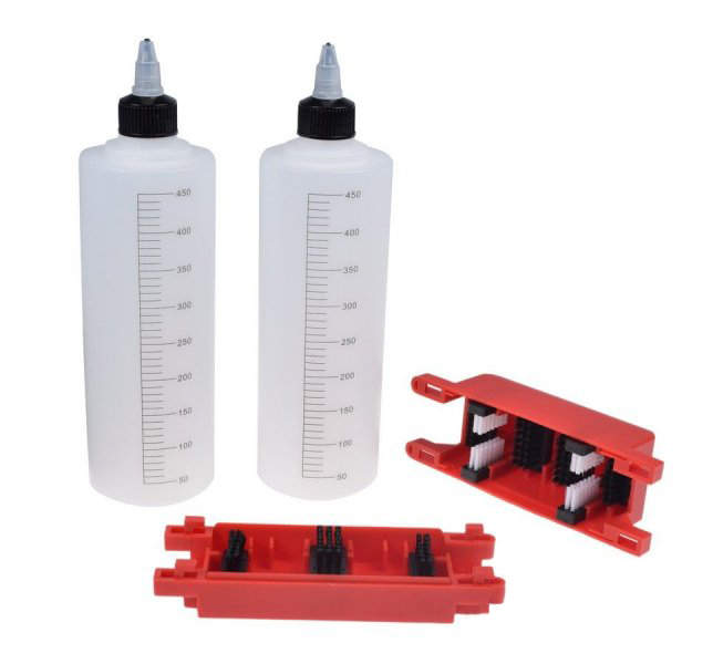 Kit spalare lant transmisie bicicleta, 2 recipiente [2]