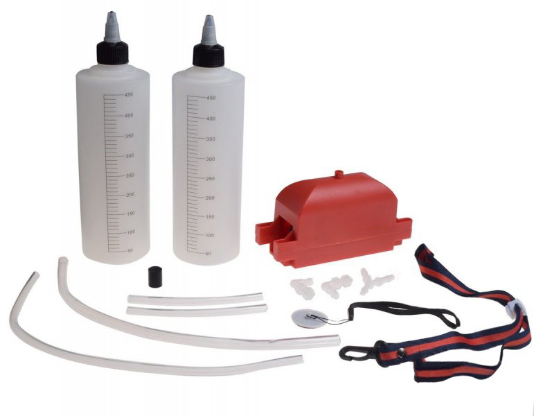 Kit spalare lant transmisie bicicleta, 2 recipiente